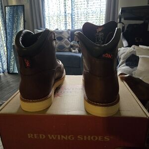 Red Wing Shoes Men's Brown Leather Boots
